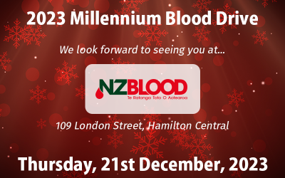 NZ Blood Service Drive 2023