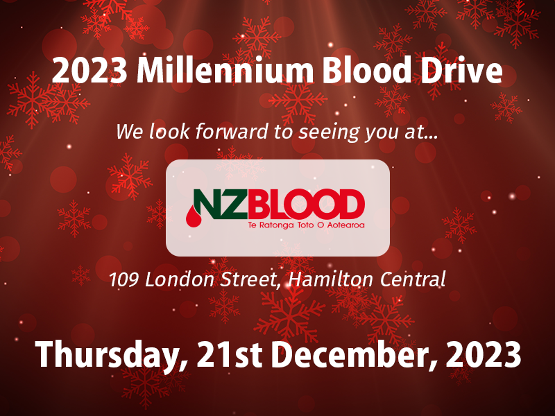 NZ Blood Service Drive 2023